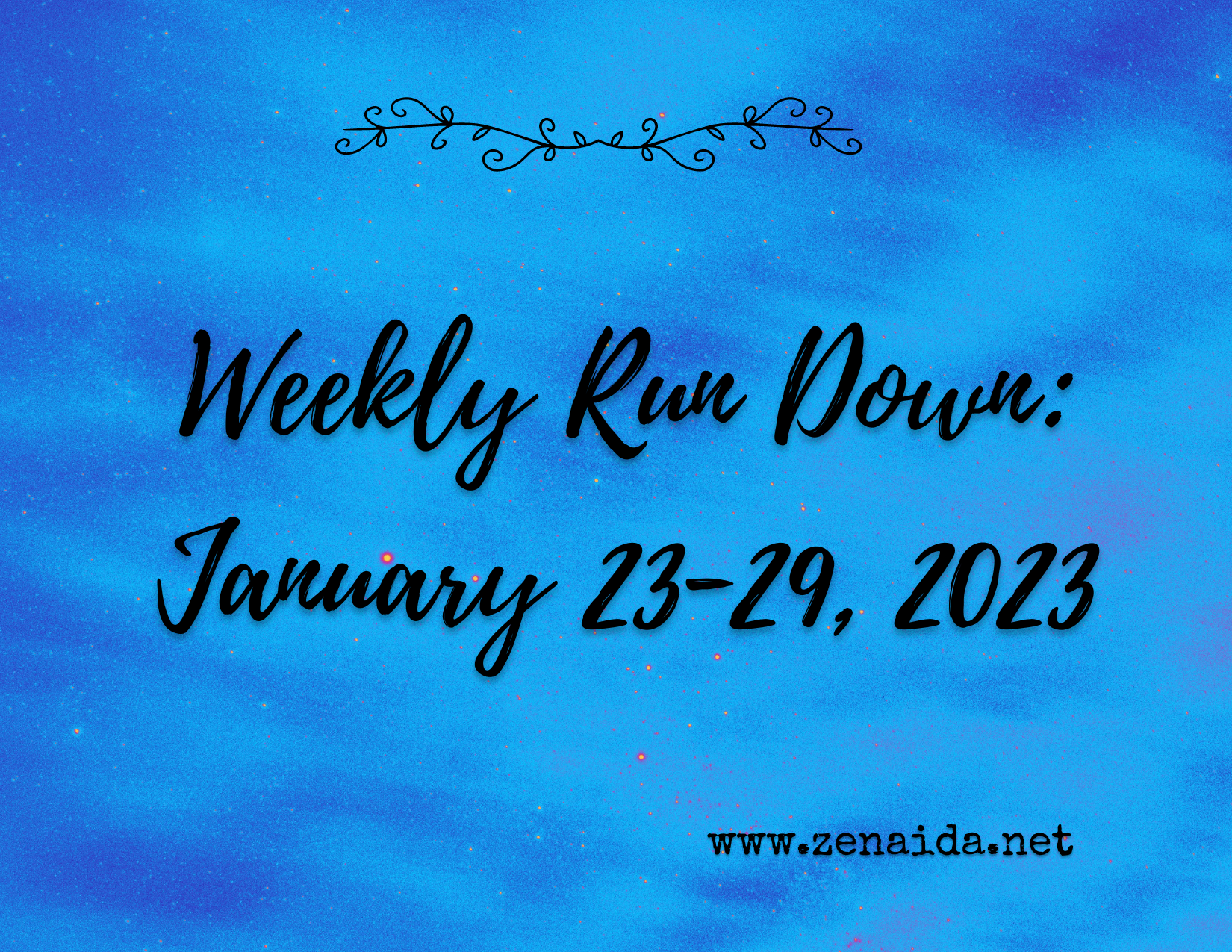 Weekly Run Down-3